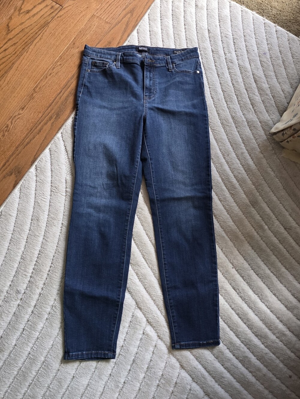 Buffalo Mollie Women's Slim Straight Dark Blue Jeans